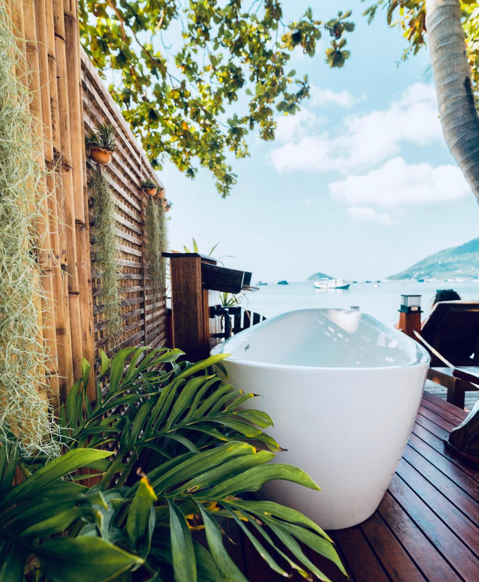 Natures Edge Beachfront Luxury Glamping Koh Tao Ko Tao Exterior foto