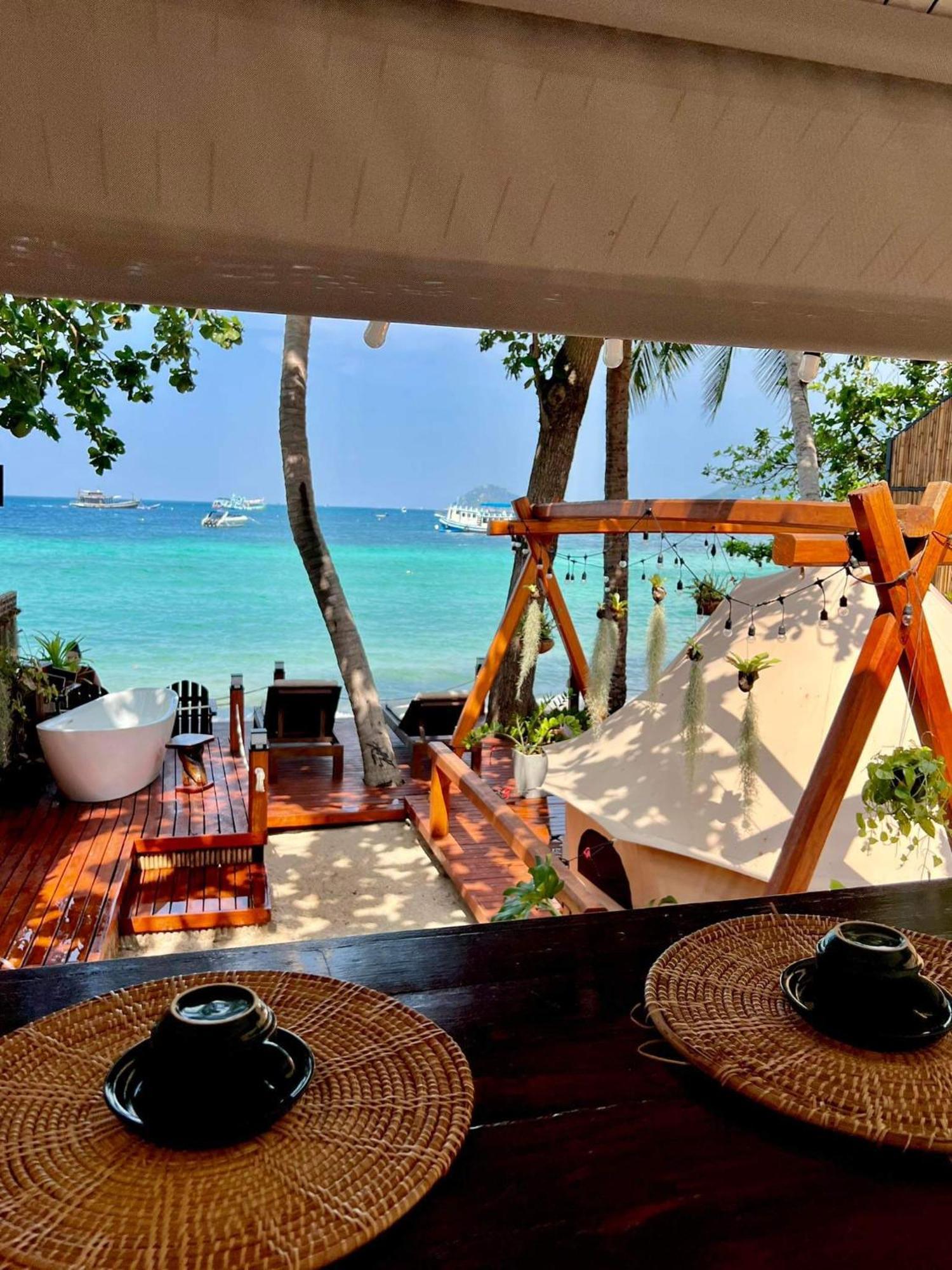 Natures Edge Beachfront Luxury Glamping Koh Tao Ko Tao Exterior foto