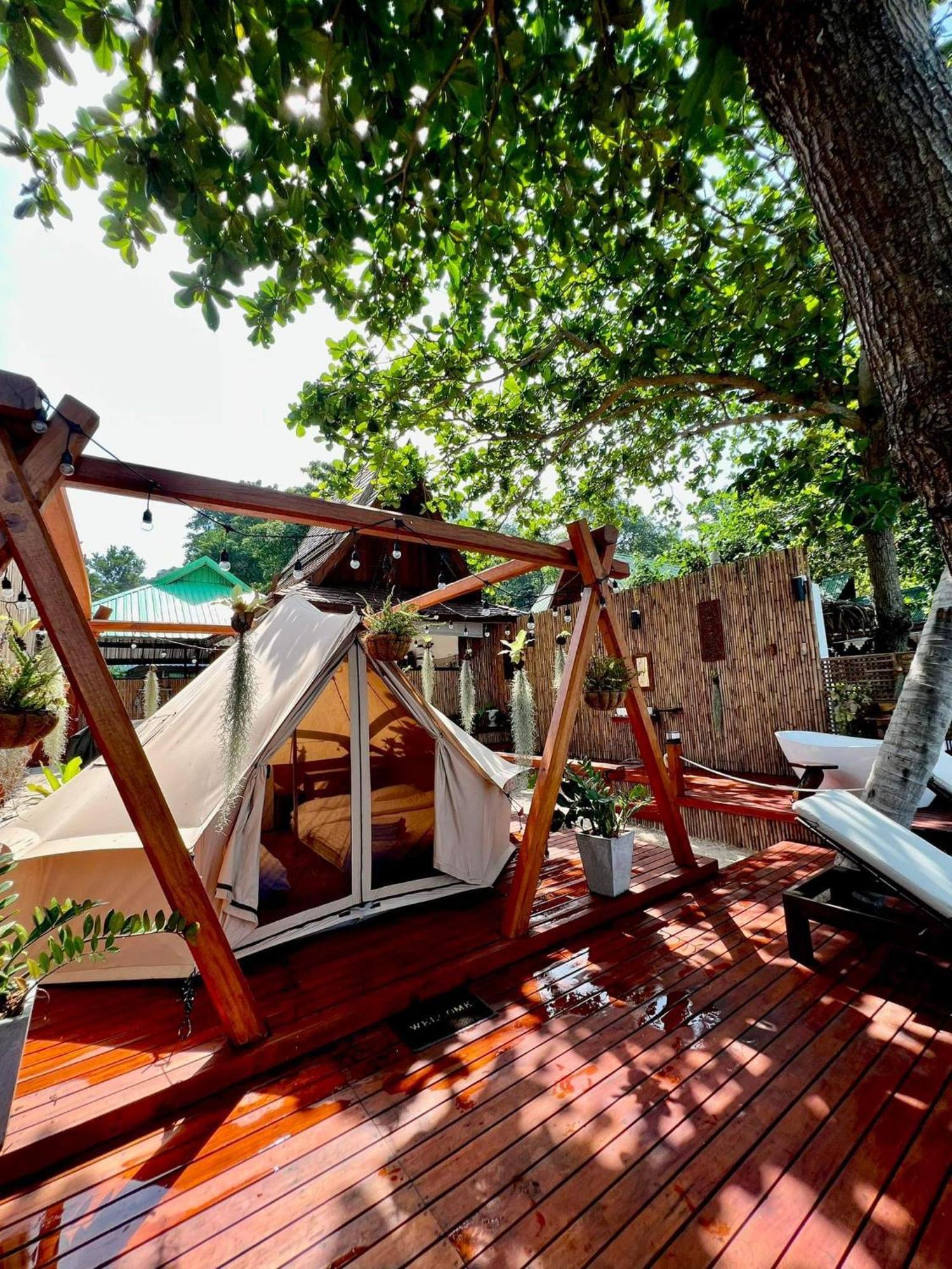 Natures Edge Beachfront Luxury Glamping Koh Tao Ko Tao Exterior foto